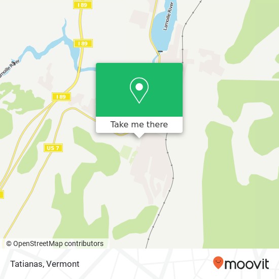 Mapa de Tatianas, 49 Middle Rd Milton, VT 05468