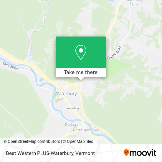 Mapa de Best Western PLUS-Waterbury