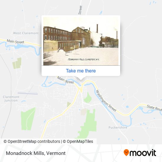 Monadnock Mills map