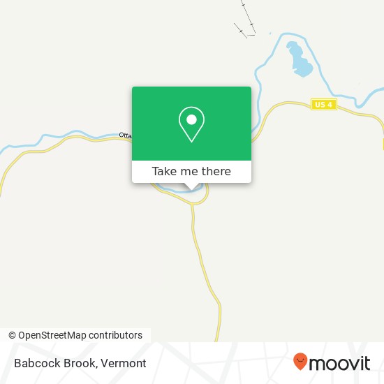 Babcock Brook map
