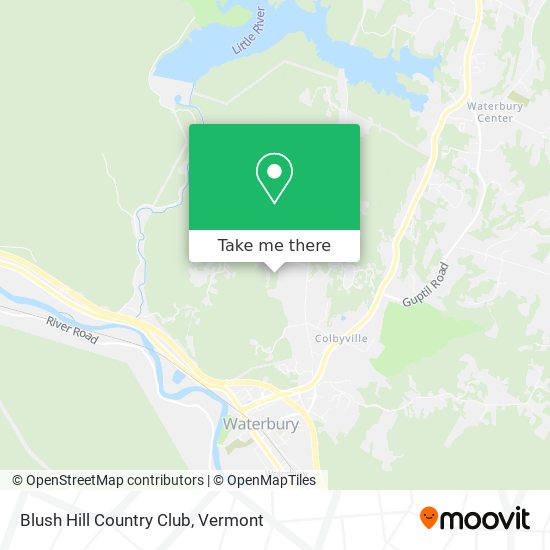 Blush Hill Country Club map