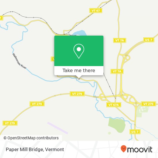 Paper Mill Bridge map