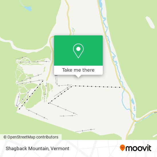 Shagback Mountain map