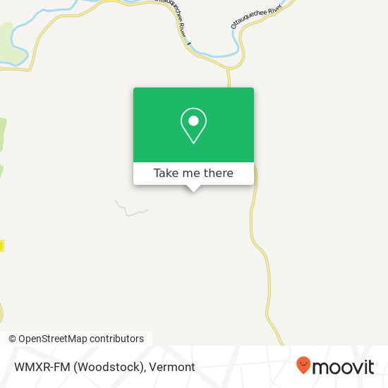 WMXR-FM (Woodstock) map
