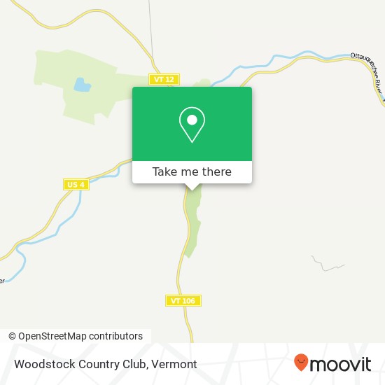 Woodstock Country Club map