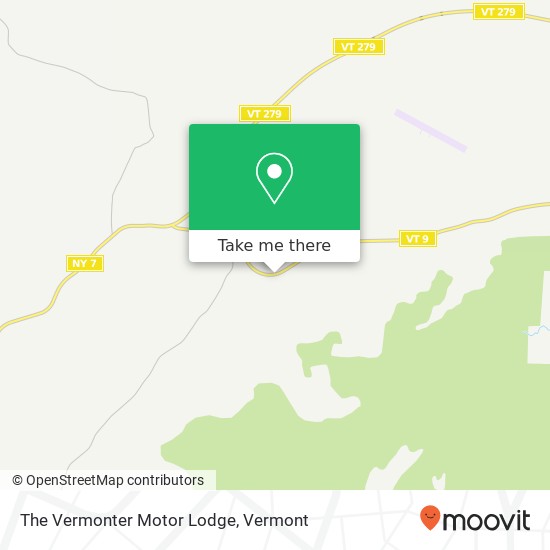 Mapa de The Vermonter Motor Lodge