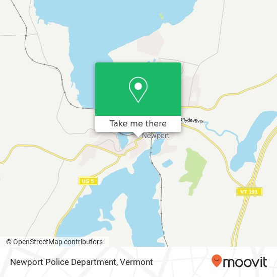 Mapa de Newport Police Department