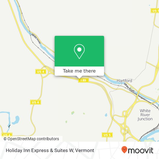 Mapa de Holiday Inn Express & Suites W