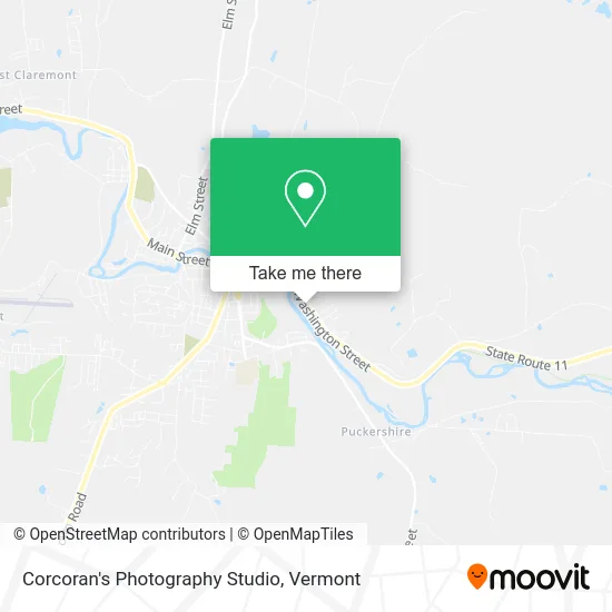 Corcoran's Photography Studio map