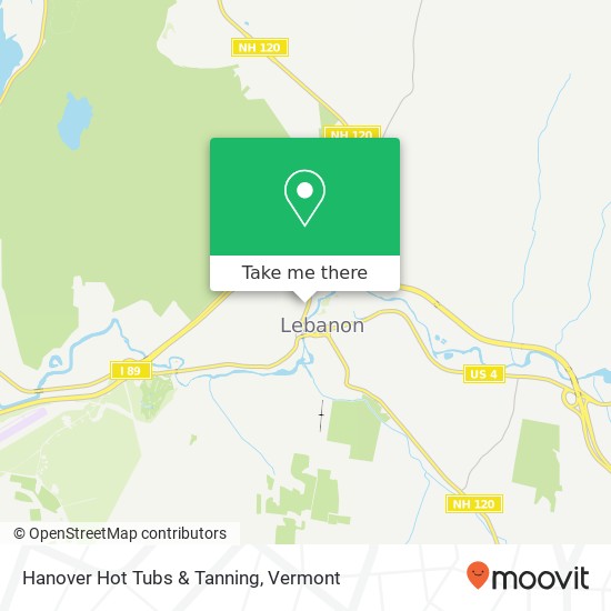 Mapa de Hanover Hot Tubs & Tanning