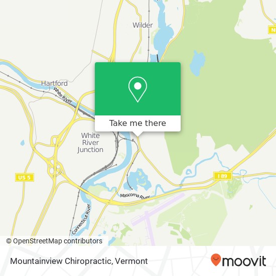 Mapa de Mountainview Chiropractic