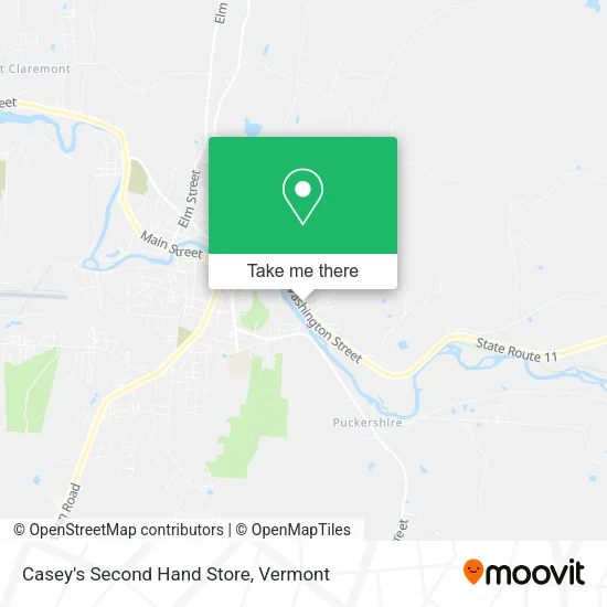 Casey's Second Hand Store map