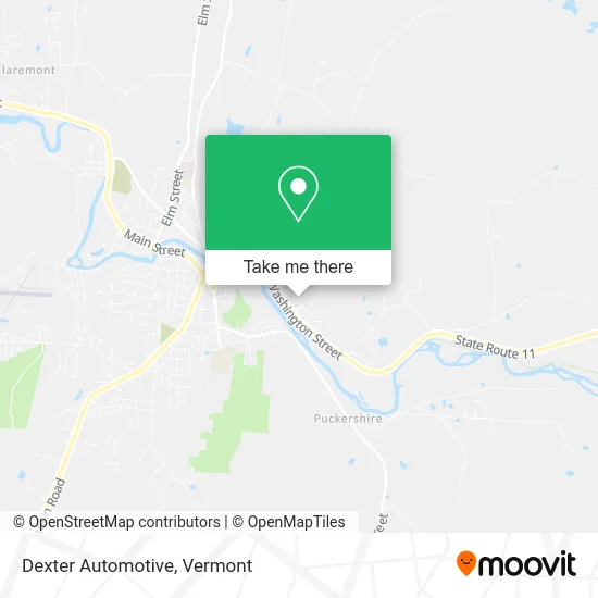 Dexter Automotive map