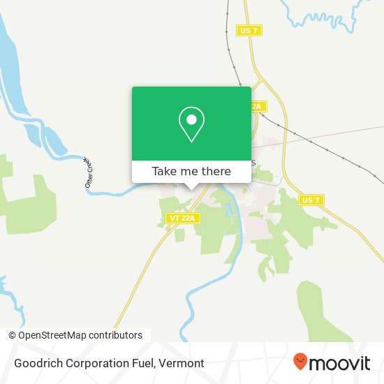 Mapa de Goodrich Corporation Fuel