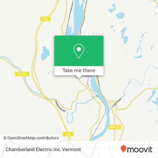 Mapa de Chamberland Electric Inc