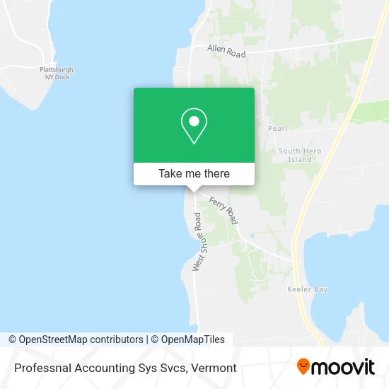 Professnal Accounting Sys Svcs map