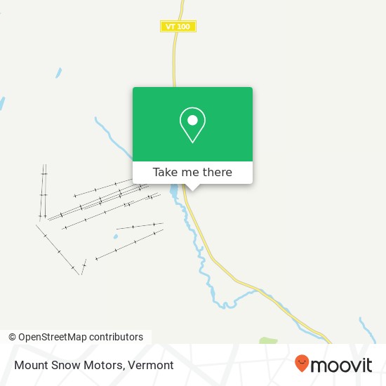 Mapa de Mount Snow Motors