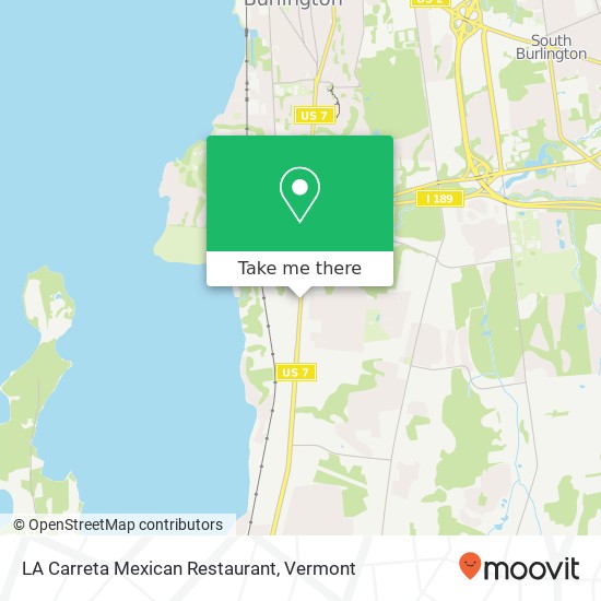 LA Carreta Mexican Restaurant map