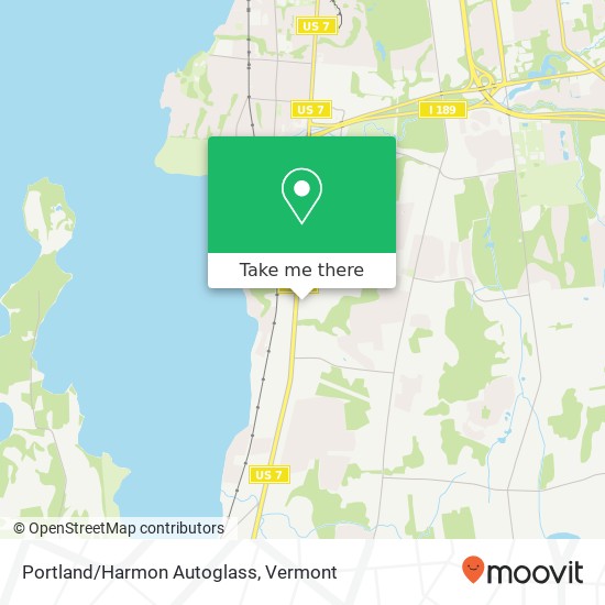 Portland/Harmon Autoglass map