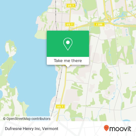 Dufresne Henry Inc map