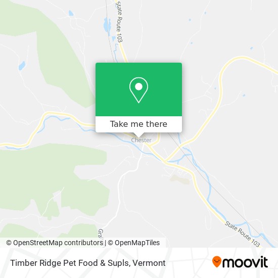 Timber Ridge Pet Food & Supls map