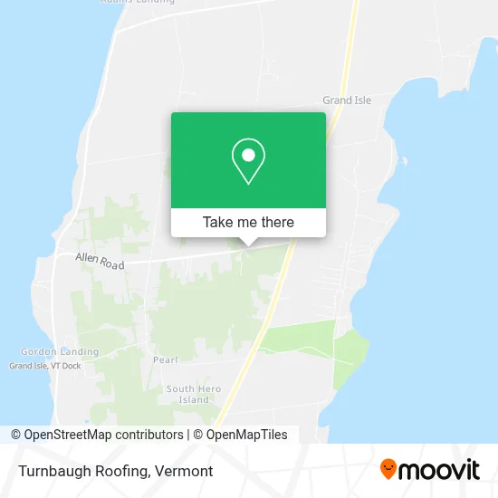 Turnbaugh Roofing map