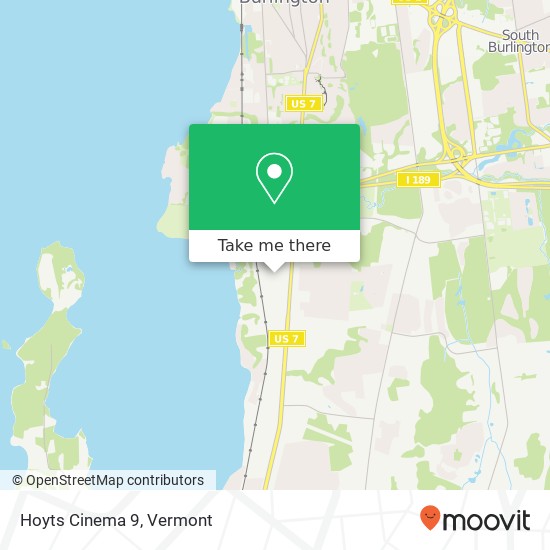 Mapa de Hoyts Cinema 9