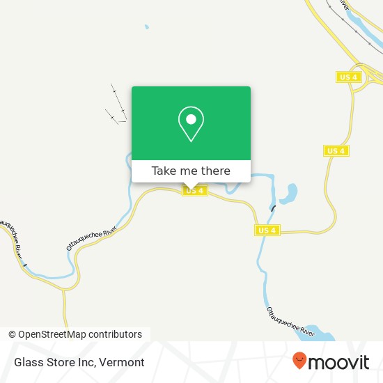 Glass Store Inc map