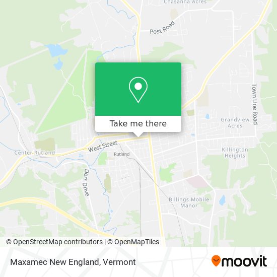 Maxamec New England map