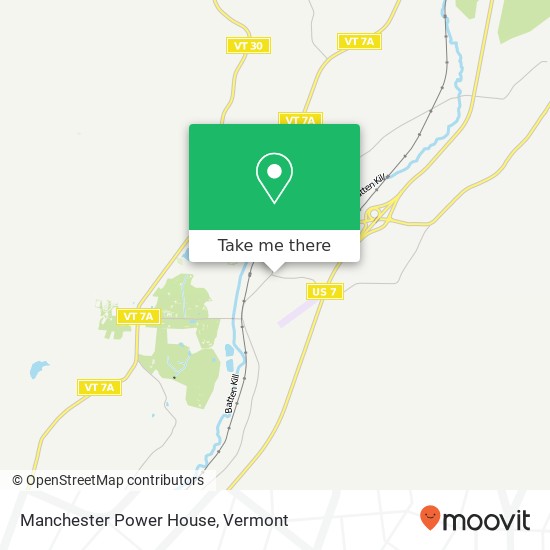 Mapa de Manchester Power House