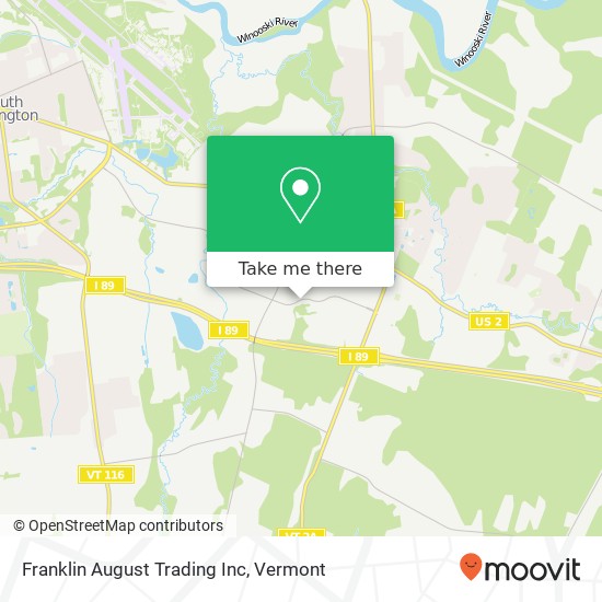 Mapa de Franklin August Trading Inc