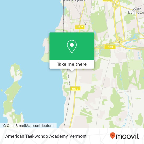 Mapa de American Taekwondo Academy