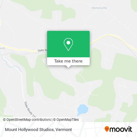 Mapa de Mount Hollywood Studios