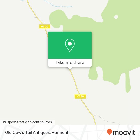 Old Cow's Tail Antiques map