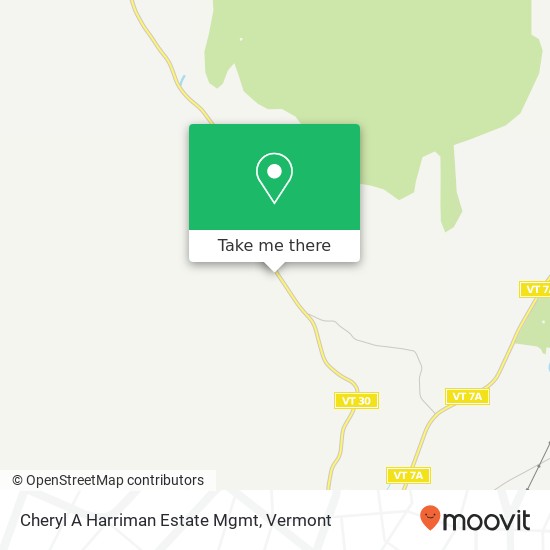Cheryl A Harriman Estate Mgmt map