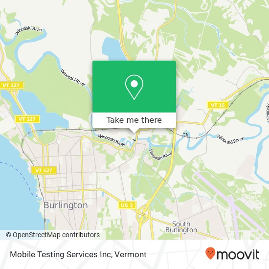 Mapa de Mobile Testing Services Inc