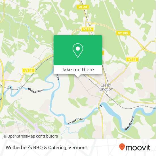 Wetherbee's BBQ & Catering map