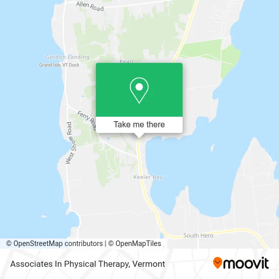 Associates In Physical Therapy map