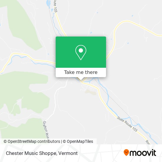 Mapa de Chester Music Shoppe