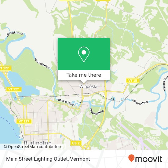 Main Street Lighting Outlet map