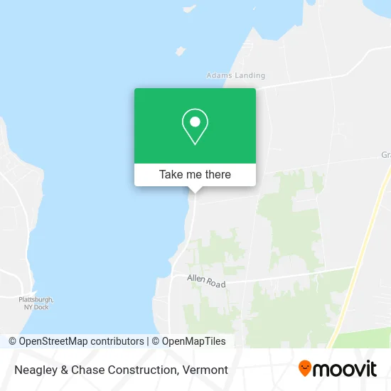 Neagley & Chase Construction map