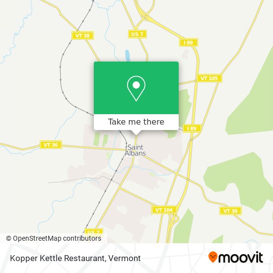 Mapa de Kopper Kettle Restaurant