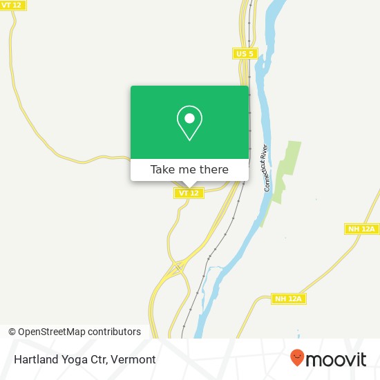 Mapa de Hartland Yoga Ctr