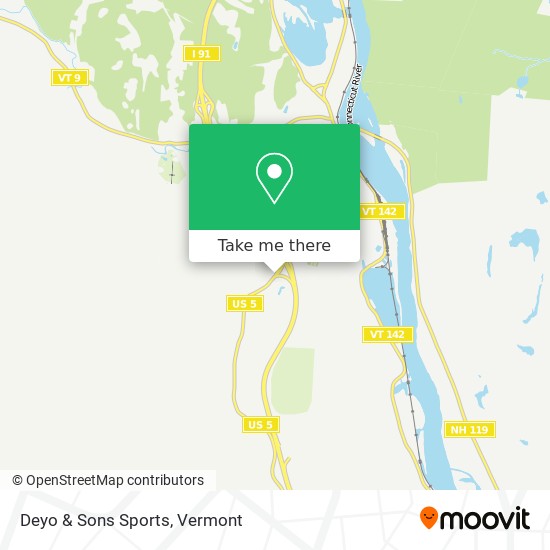 Deyo & Sons Sports map