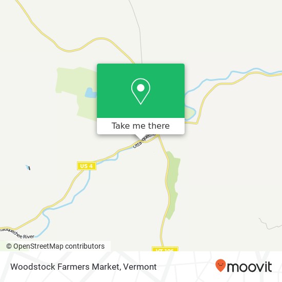 Mapa de Woodstock Farmers Market