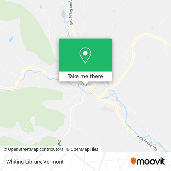 Whiting Library map
