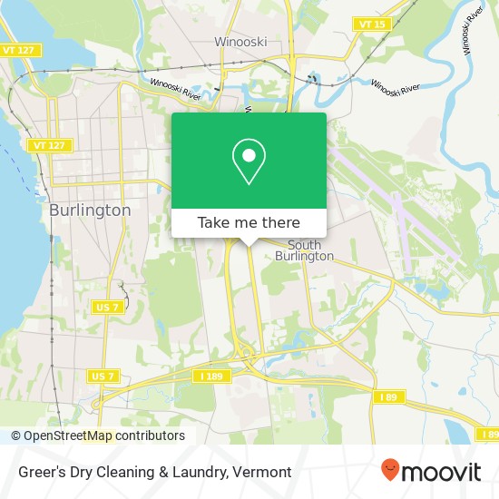 Greer's Dry Cleaning & Laundry map