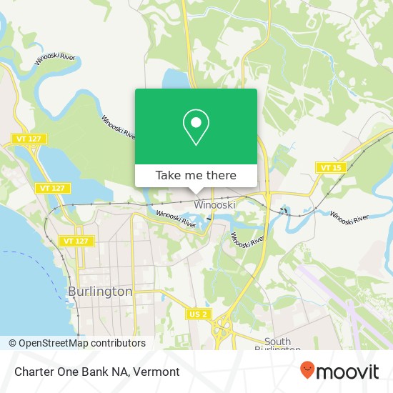 Charter One Bank NA map