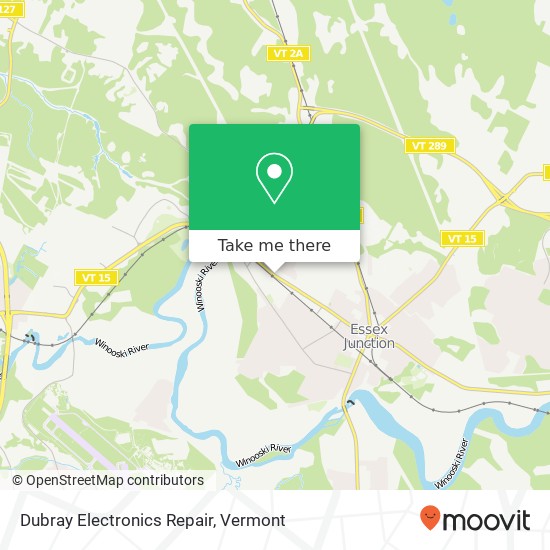 Dubray Electronics Repair map