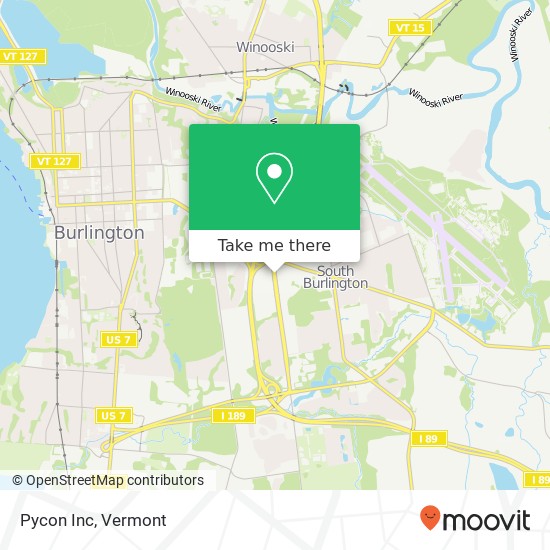Pycon Inc map
